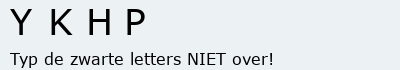 Bevestigingscode