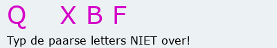 Bevestigingscode