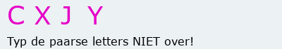 Bevestigingscode