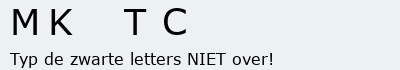 Bevestigingscode