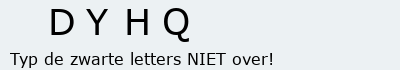 Bevestigingscode