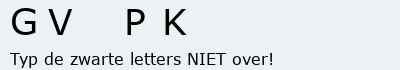 Bevestigingscode