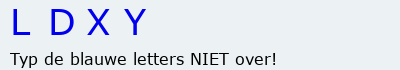 Bevestigingscode