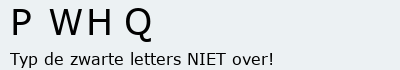 Bevestigingscode