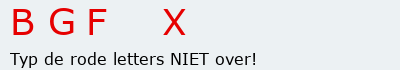 Bevestigingscode