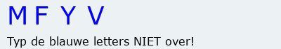 Bevestigingscode