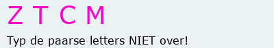 Bevestigingscode