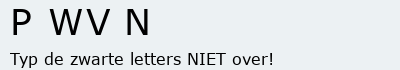 Bevestigingscode