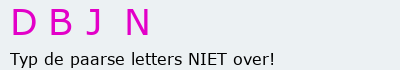 Bevestigingscode