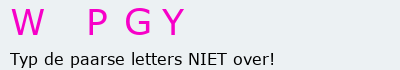 Bevestigingscode