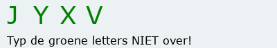 Bevestigingscode