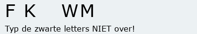 Bevestigingscode
