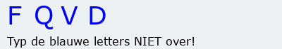 Bevestigingscode