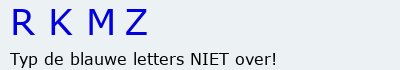 Bevestigingscode