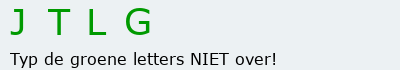 Bevestigingscode