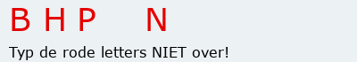 Bevestigingscode