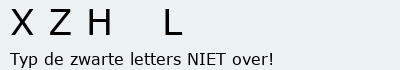 Bevestigingscode