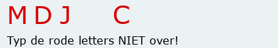 Bevestigingscode