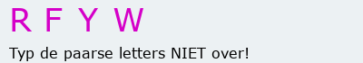 Bevestigingscode