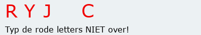 Bevestigingscode