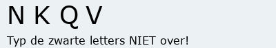 Bevestigingscode