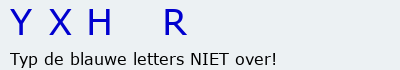 Bevestigingscode