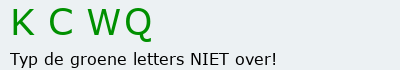 Bevestigingscode