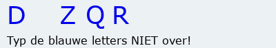 Bevestigingscode