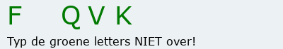 Bevestigingscode