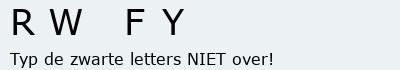 Bevestigingscode
