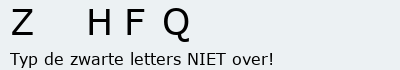 Bevestigingscode