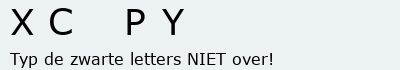 Bevestigingscode