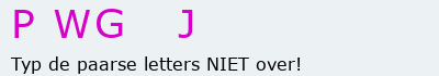 Bevestigingscode