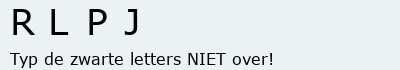 Bevestigingscode