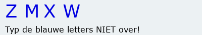 Bevestigingscode