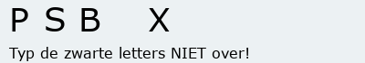 Bevestigingscode