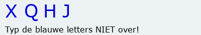 Bevestigingscode