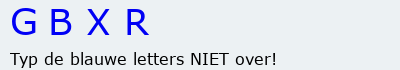 Bevestigingscode