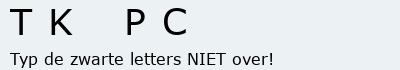 Bevestigingscode