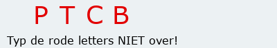 Bevestigingscode