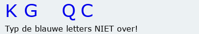 Bevestigingscode