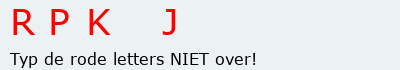 Bevestigingscode