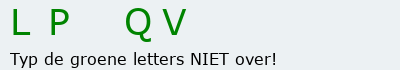 Bevestigingscode