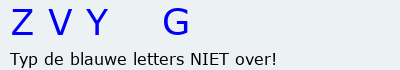 Bevestigingscode