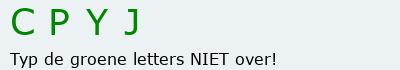 Bevestigingscode