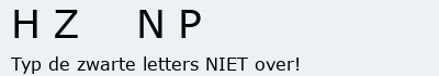 Bevestigingscode