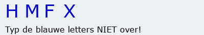 Bevestigingscode