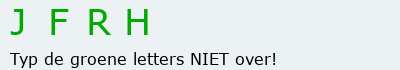 Bevestigingscode
