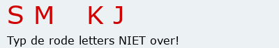 Bevestigingscode