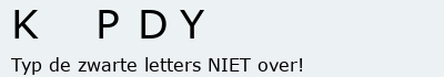 Bevestigingscode